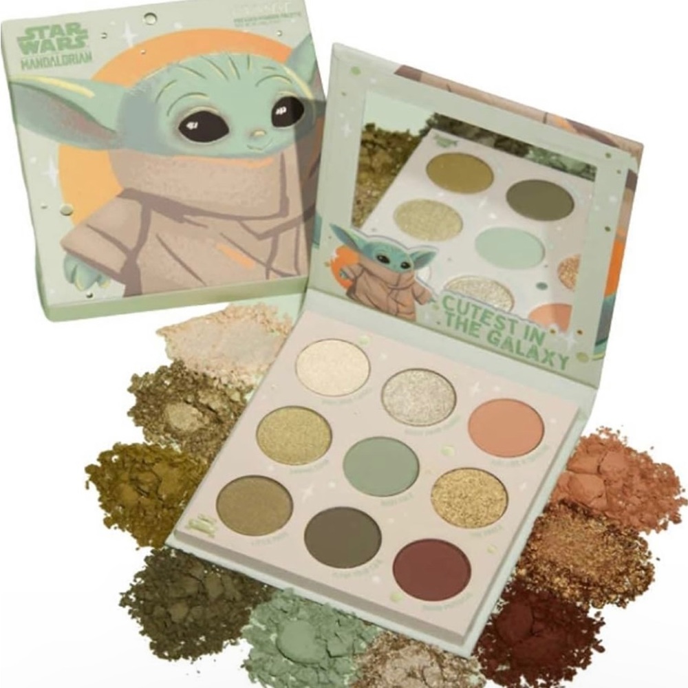 New ColourPop Star Wars Mandalorian eye shadow